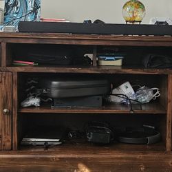 Solid Reclaimed Barnwood Entertainment Center