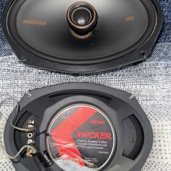 Kicker KSC690 6x9" Coaxial Speakers