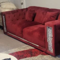 Nice Velvet Sofa Set 