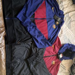 FC BARCELONA Nike Windbreaker and Jacket 