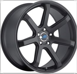 Mach 7 sattin black 19x8.5 5x100 ET45 cb72.56