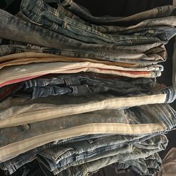 Mens Jordan Craig Biker Jeans & Shorts  30/32