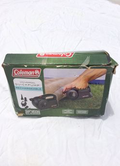 Coleman Universal Quick Pump New $5