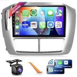 4G+64G Car Radio Stereo for Honda Pilot 2006 2007 2008 with Wireless CarPlay Android Auto, 9 Inch 1280 * 720P IPS Touch Screen 32-Band DSP Android 13 