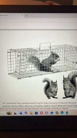 Live Animal Trap 24” New!