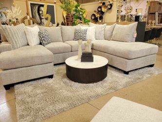 GiGi Sectional with Doble Chaise ** Proudly Made in USA