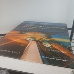 Automotive Maintenance And Light Repair Second Edition VanGelder