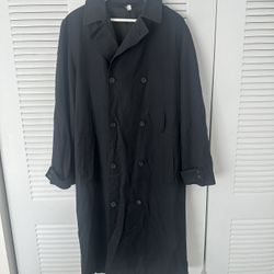 Gianni Versace couture overcoat  Made in Italy 