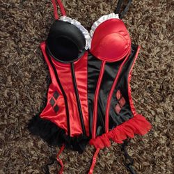 Harley Quinn corset!!