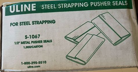 Steel Strapping Pusher Seals - 1⁄2"