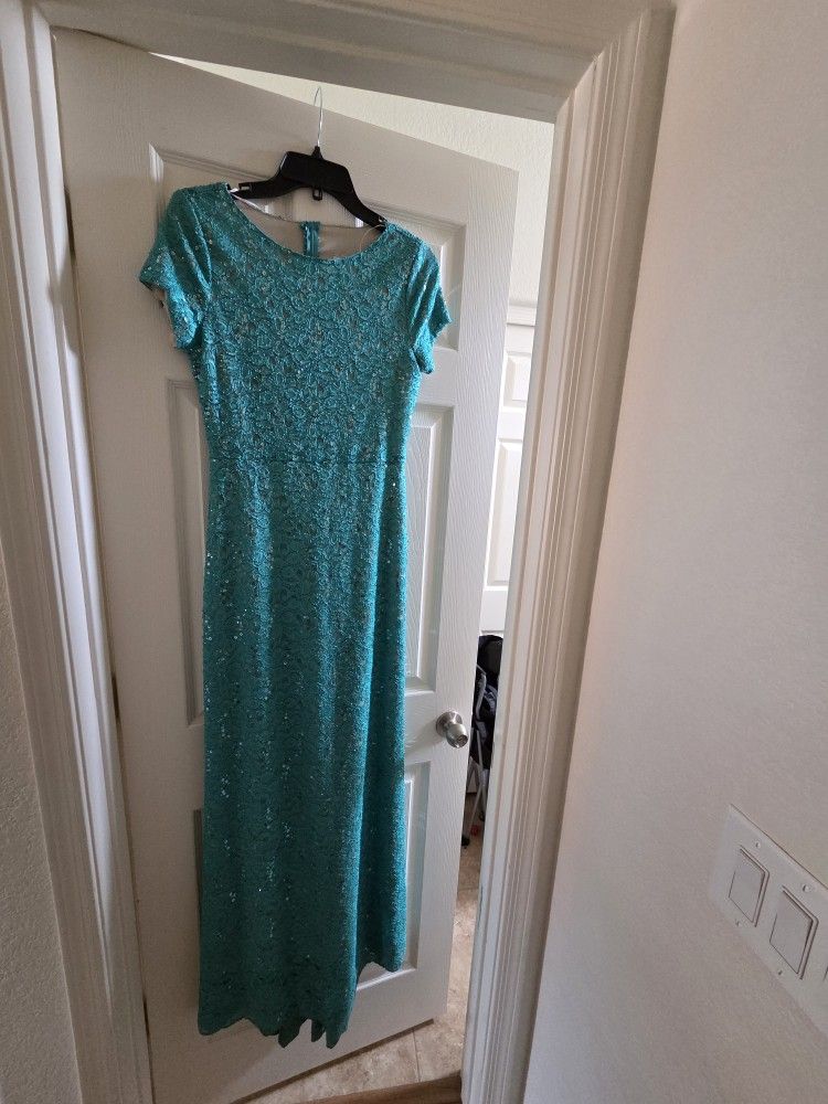 Teal/green Formal Dress