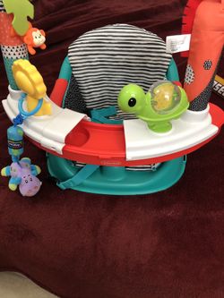 Baby jumper and sit in chair