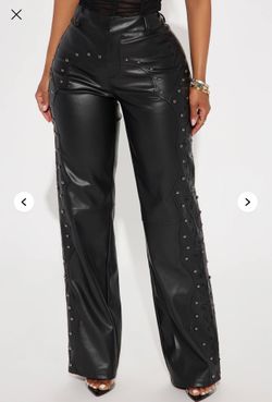 Leather pants brand new with tags fashion nova size large