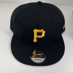Pittsburgh pirates new era snapback hat Black