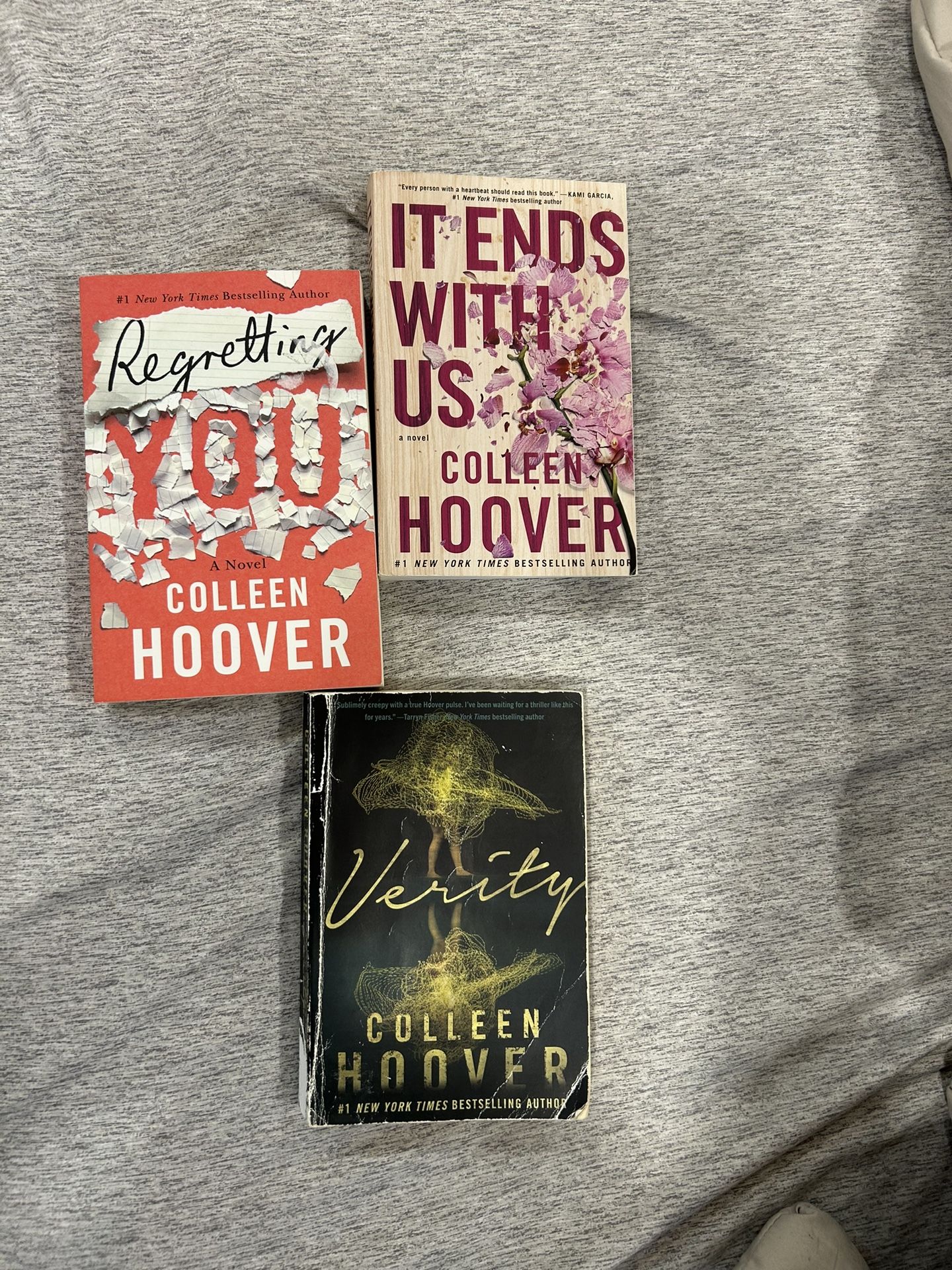 3 Colleen Hoover Books