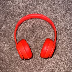 Headphones On-Ear Beаts Solo 3 Wireless - Red 