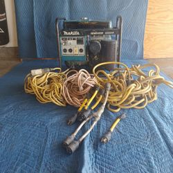 Mikita Generator G5501R  And Cords 