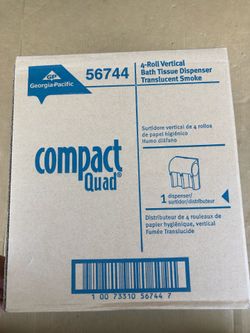 Brand New 4 Roll Vertical Tissue Dispenser
