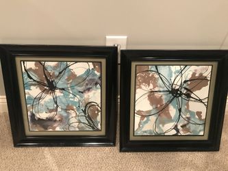 2 17”x17” Pictures