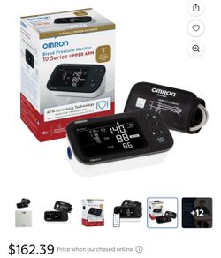 Blood Pressure Monitor Omron 10 Series Upper Arm Blood Pressure Monitor