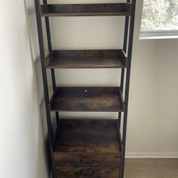 LIKE NEW Bookcase With Drawers 