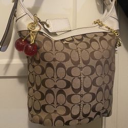 Vintage Y2K Coach Bleeker Shoulder Bucket Bag