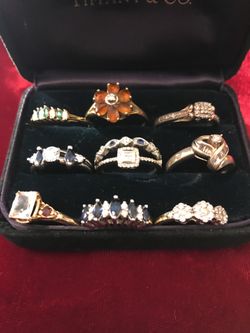 Estate jewelry gold rings and more