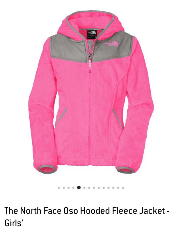 The north face jacket large size pink new