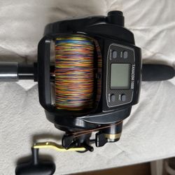 Daiwa Tanacom 1000 Electric Reel And Rod