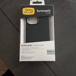 Brand New Otterbox Black Symmetry MagSafe iPhone 13/14/15 Case