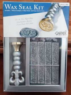 NEW Wax Seal Kit Featuring 2 Hearts