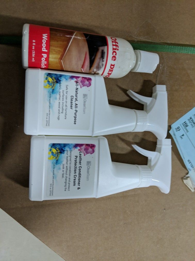 Assorted Cleaners