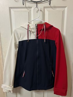 Tommy Hilfiger Colorblock Hooded Jacket – Medium