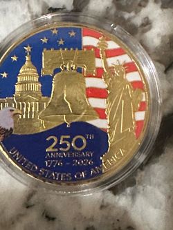 Commemorative coins 250 anniversary