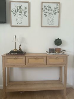 Buffet table