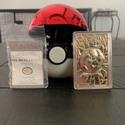 Pokémon Jigglypuff Gold card (Burger King)
