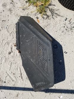 ((Deck chute)) mower