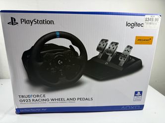 New Logitech G923 TrueForce Racing Wheel and Pedals