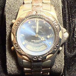 vintage Armitron alarm chronograph watch