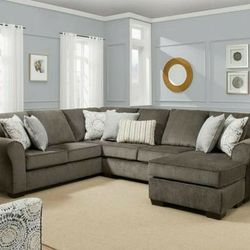 Lane Grey Sectional

