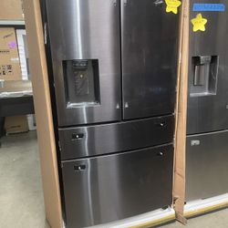Box 4 Door Counter Depth Refrigerator Samsung 
