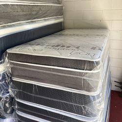 Twin Size Mattress 14” Inches Pillow Top Of High Quality Also Available in Full-Queen-King and Cali-King Same Day Delivery
