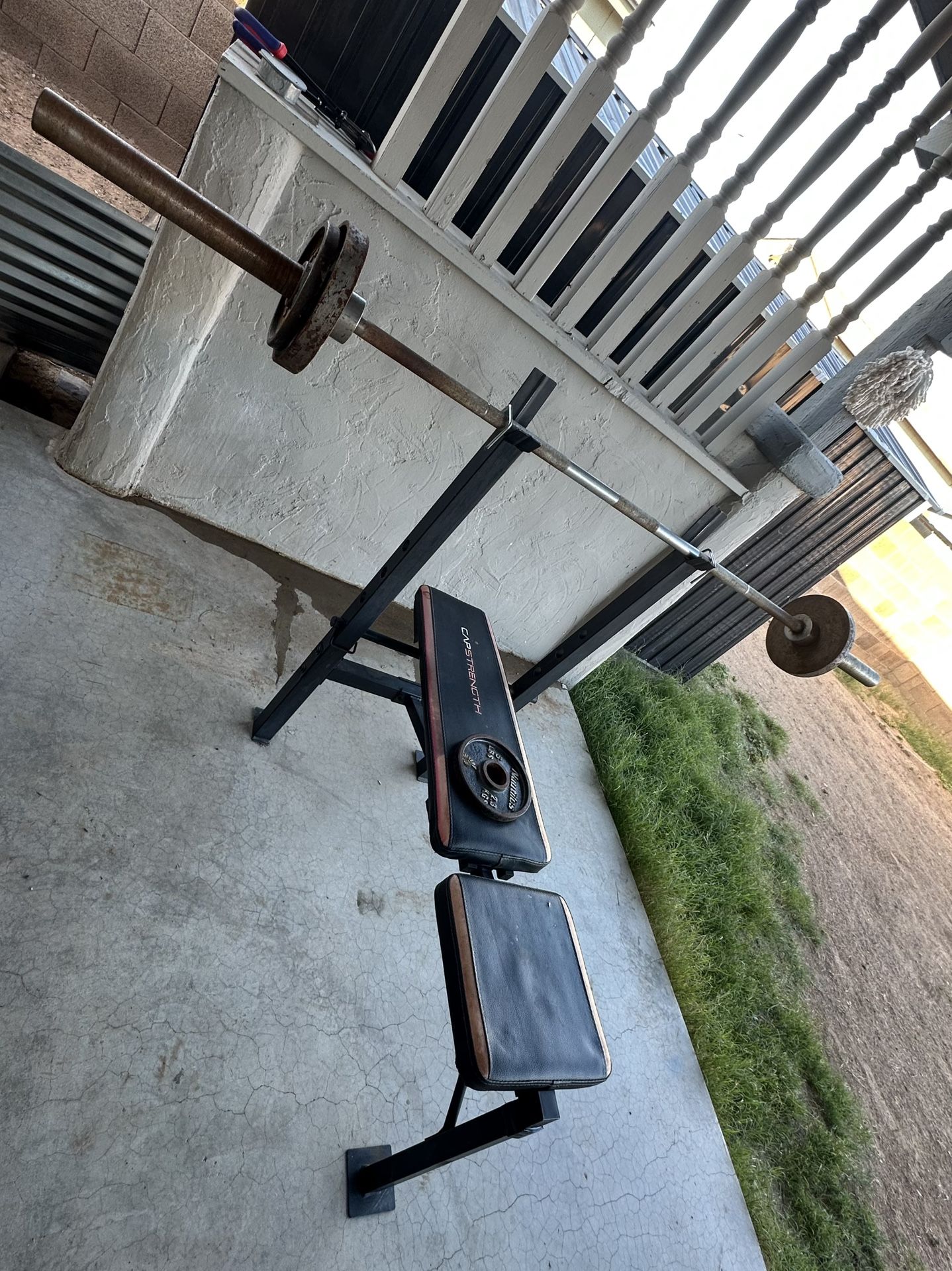 Bench Press and barbell