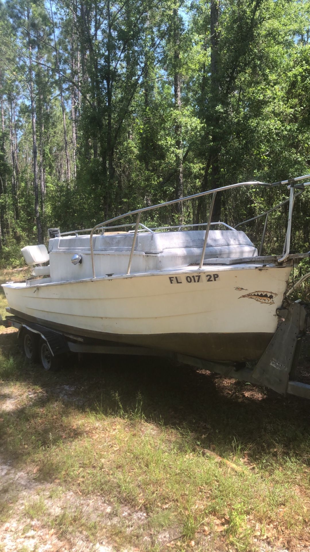 Fishing Boat With Cabin 