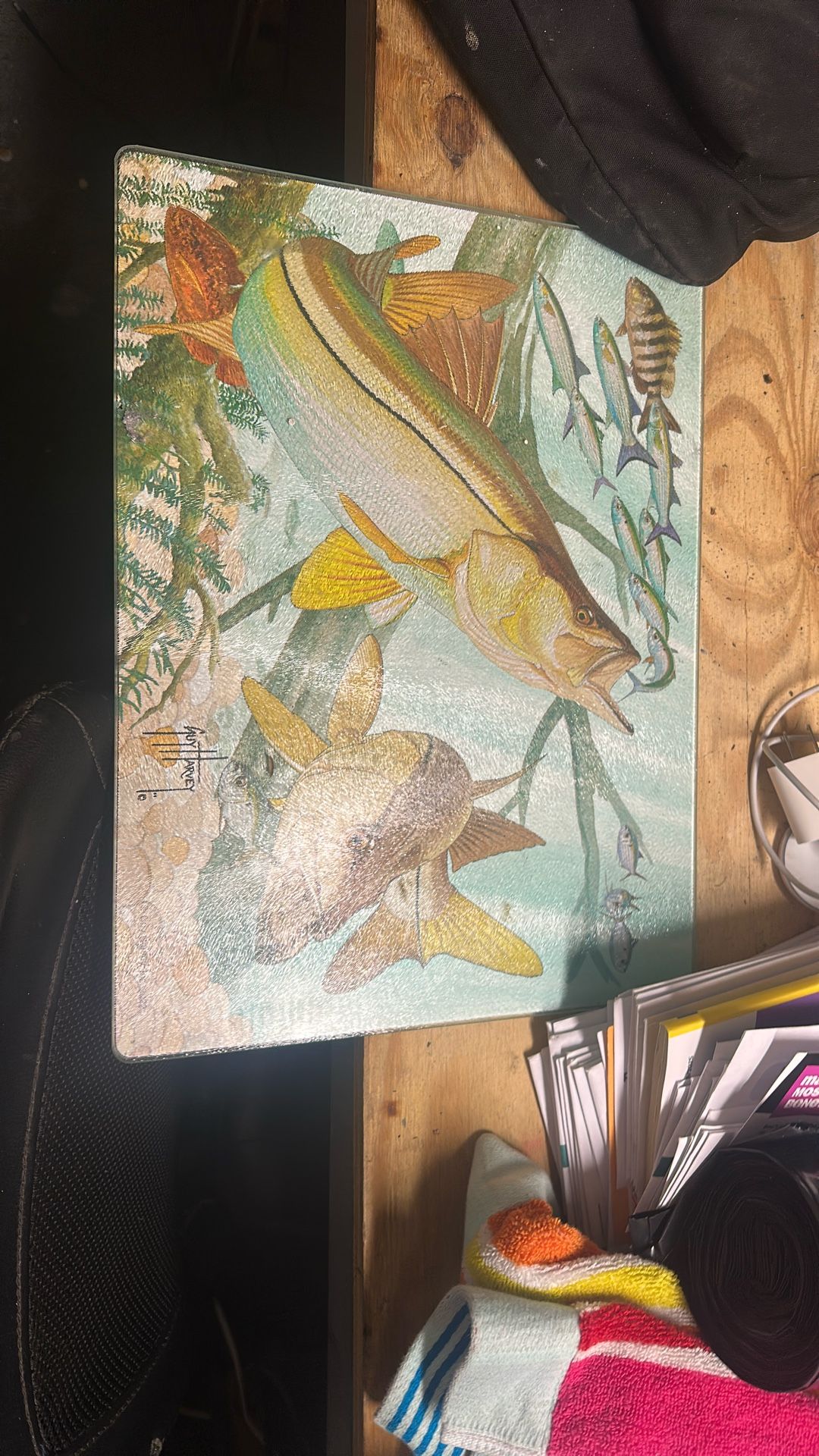 Guy Harvey Stained Glass