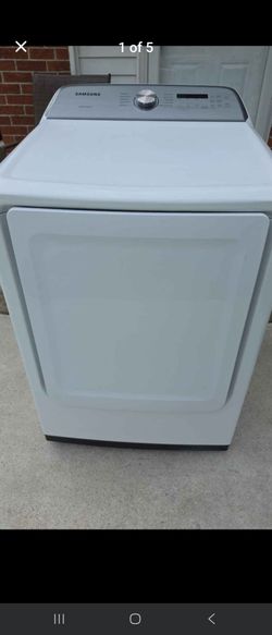 Samsung large capacity electric dryer