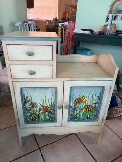 Painted cabinet