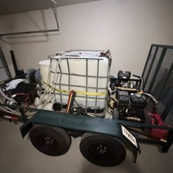 Pressure Washing And Soft Washing Trailer 