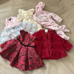 Baby Girl Dresses and Winter Clothes