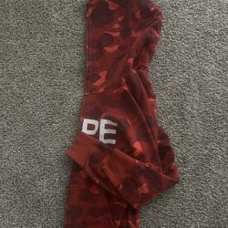 Red Bape Zip Up